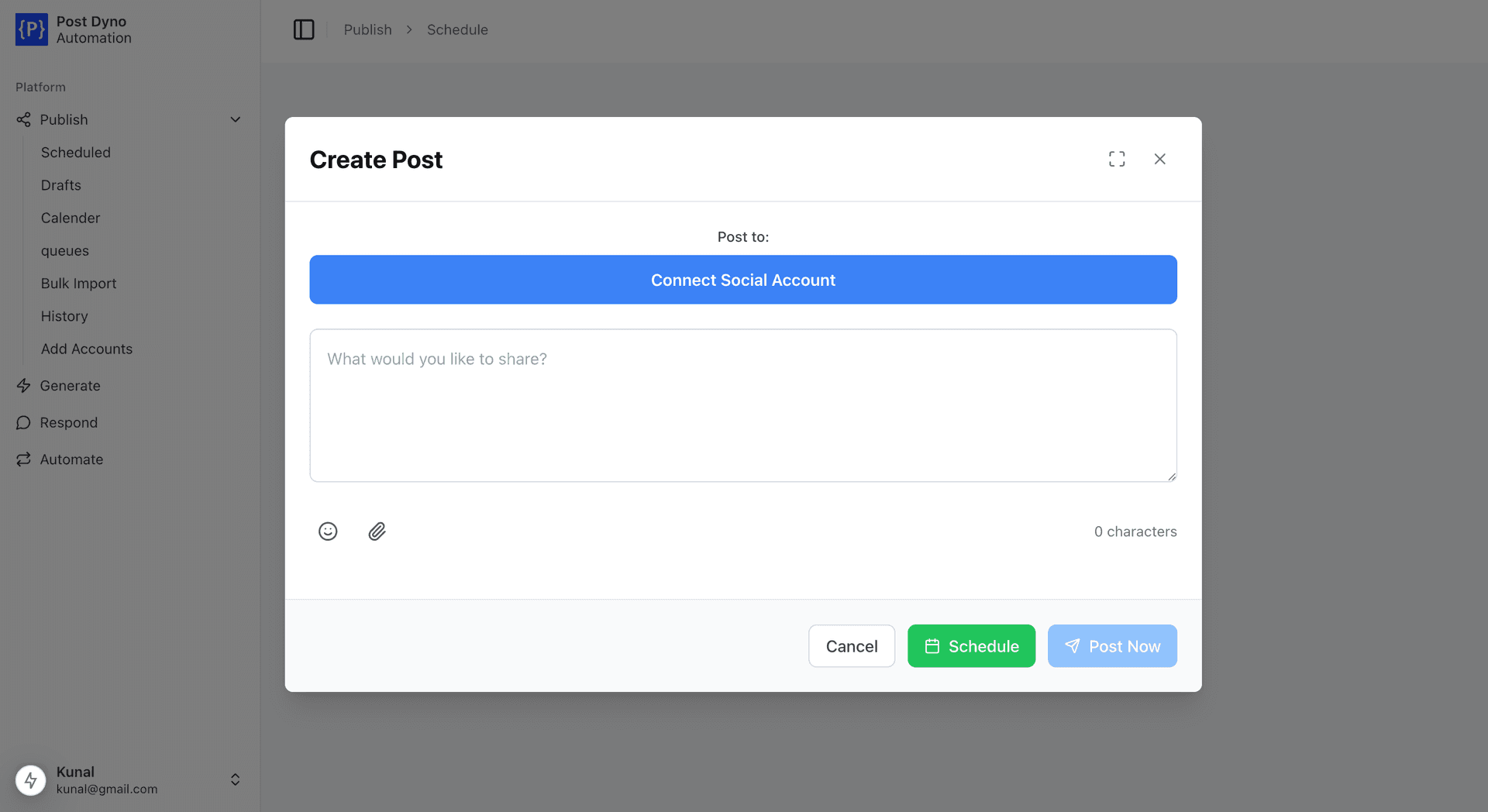 PostDyno Dashboard Preview
